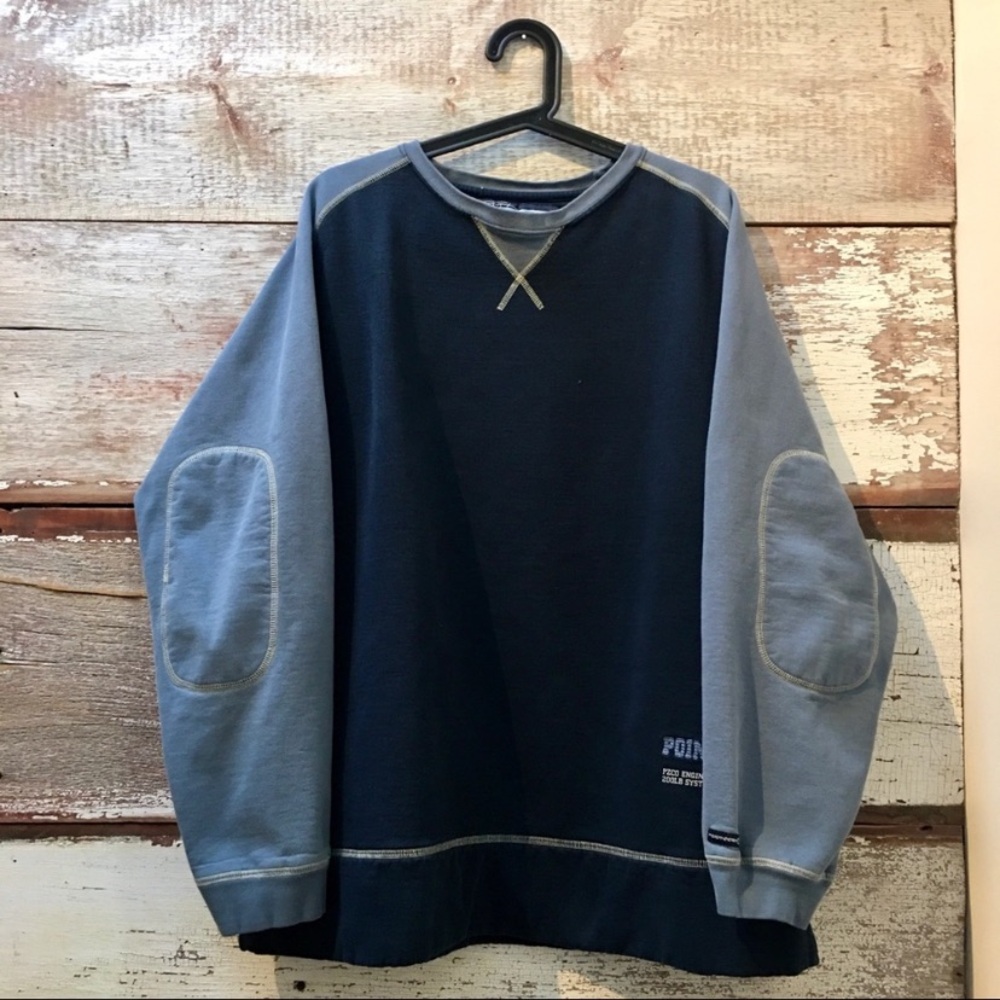 Point Zero // oversized crewneck